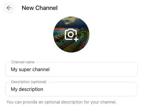 Telegram - Add a new channel with a bot