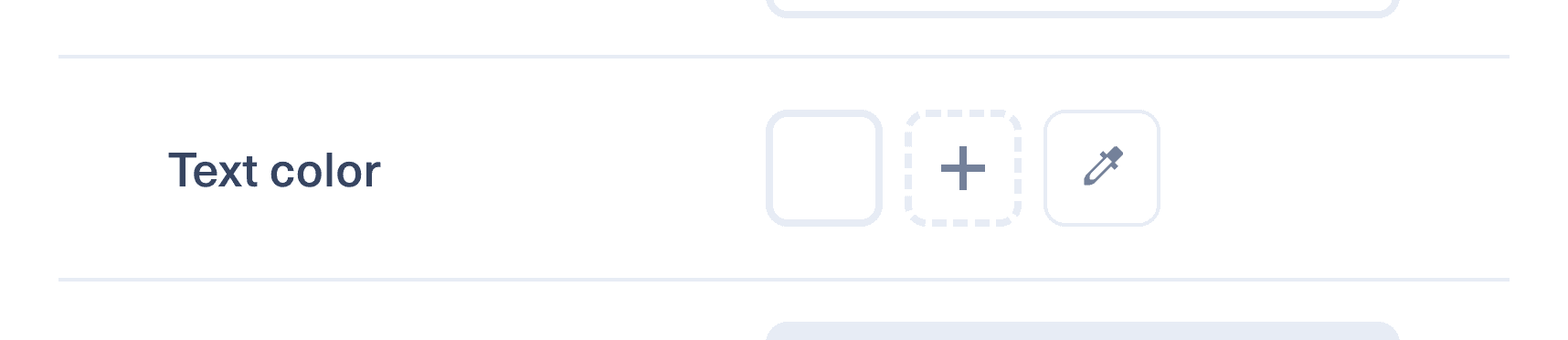 A color field in static mode