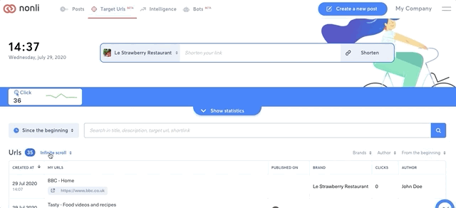 What is the difference between infinite scroll and pagination?