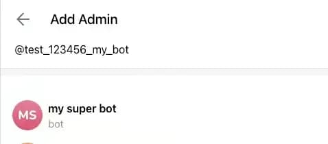 Telegram - Add a new channel with a bot